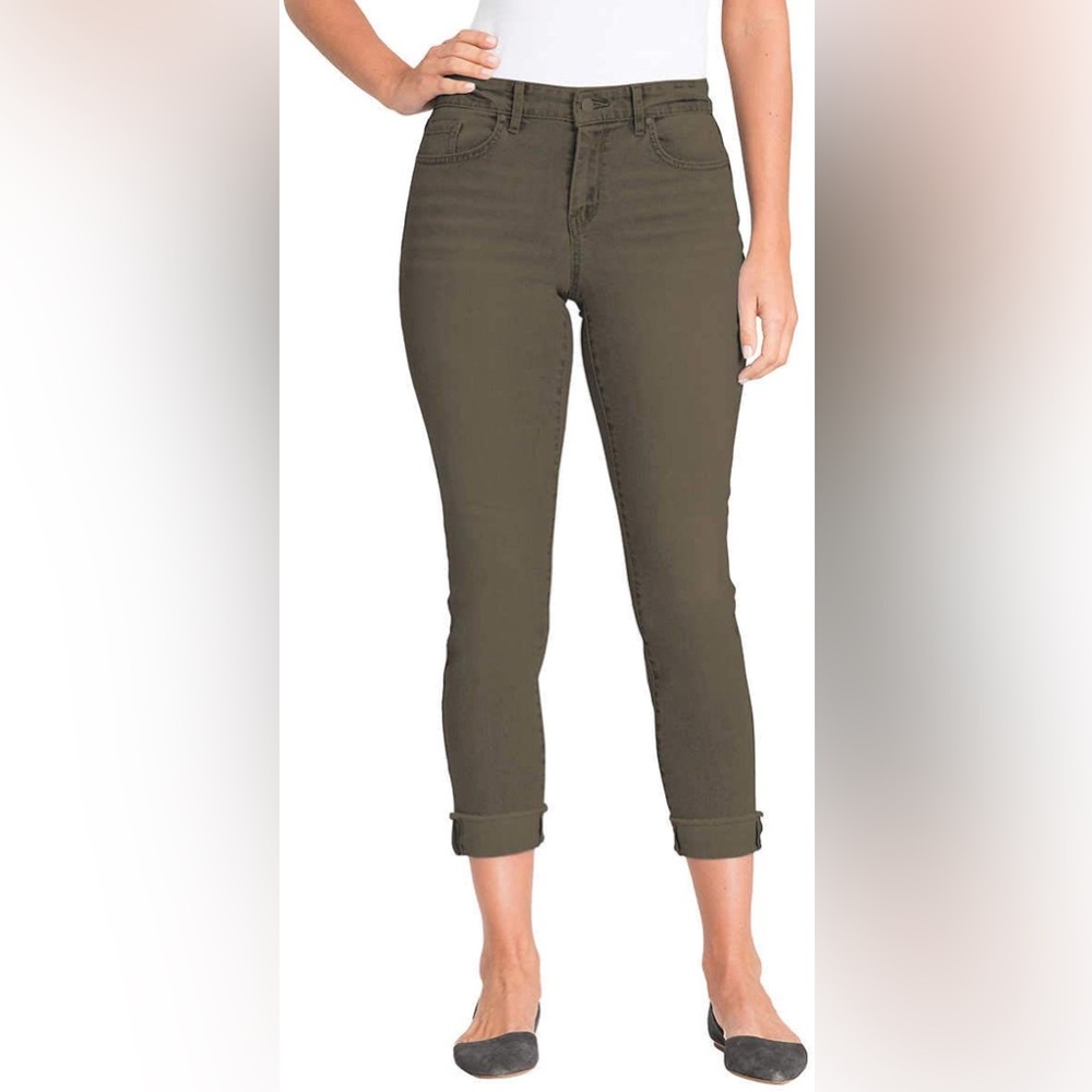 Jessica Simpson Ladies’ Rolled Cropped Relaxed Fit Skinny Jeans NWT